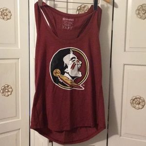 Gently worn FSU Seminoles tank top